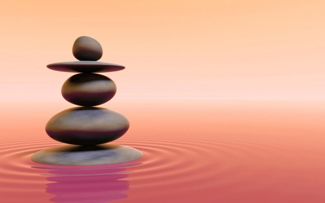 Calma e meditazione zen